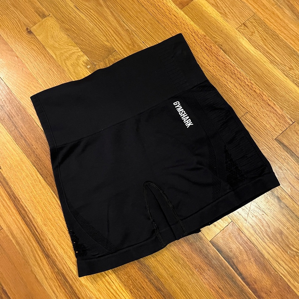 Gymshark Women's Black Athletic Shorts